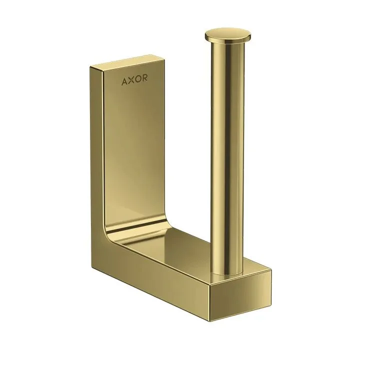 Тримач туалетного паперу Axor Universal Rectangular, запасний, Polished Gold Optic (42654990)