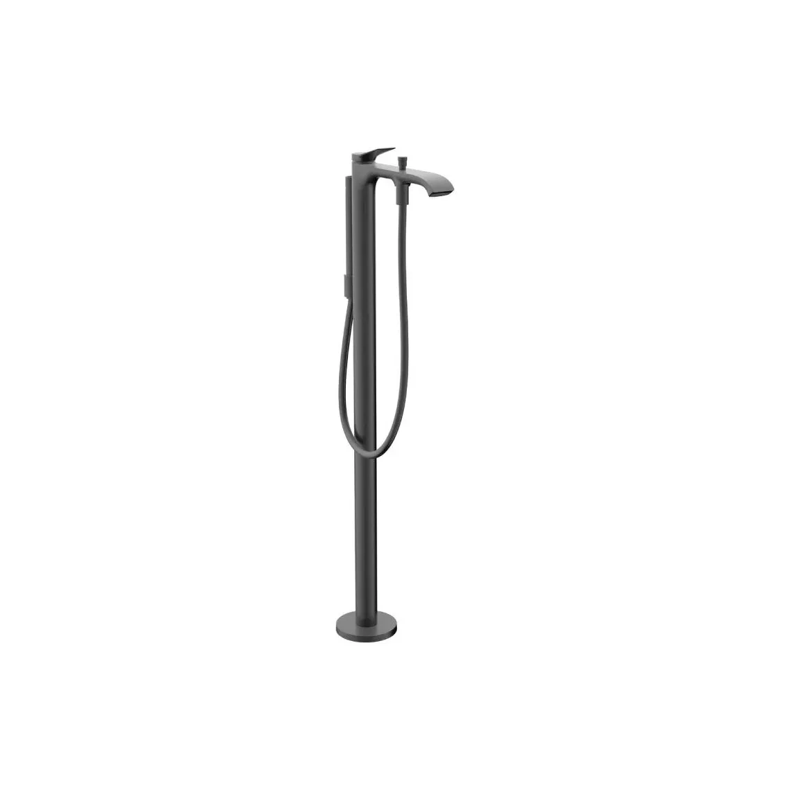 Змішувач для ванни Hansgrohe Vivenis підлоговий, Brushed Black Chrome (75445340)