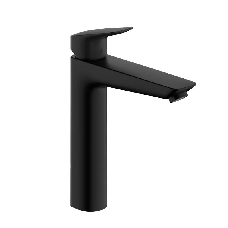 Змішувач для умивальника Hansgrohe Logis 190 без донного клапана, Matt Black (71091670)