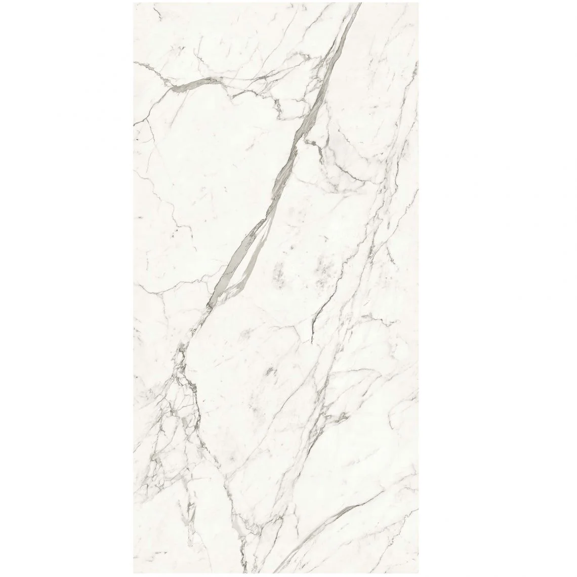 Керамогранітна плита для сітльниць Atlas Concorde Plan Statuario Supremo Bookmatch Silk - 12 mm ST 162x324 cm (A4TY)