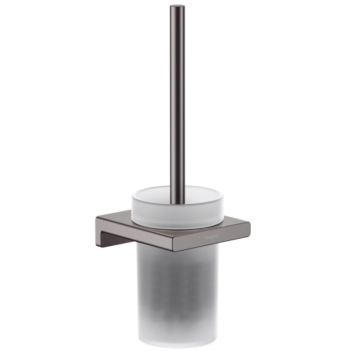 Тримач йоржика для унітазу Hansgrohe AddStoris настінний, Brushed Black Chrome (41752340)